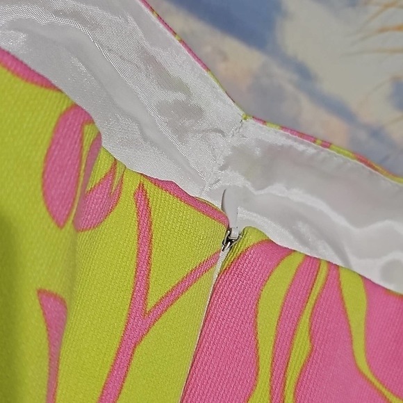 Trina Turk Floral Strapless Dress Size 8‎ - Picture 5 of 8